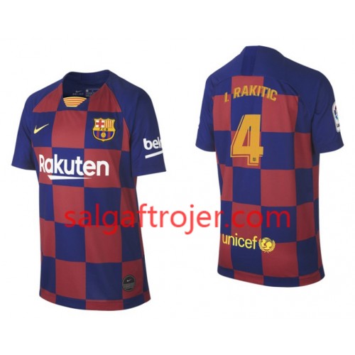 FC Barcelona Fodboldtrøjer Ivan Rakitic 4 Hjemmebanesæt 2019/20 Kort ærmer FC Barcelona Fodboldtrøjer Ivan Rakitic 4 Hjemmebanesæt 2019/20 Kort ærmer